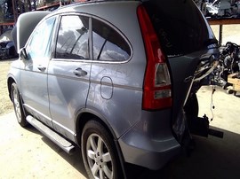 2008 HONDA CR-V, BLUE, EX-L, 2.4L, AT, FWD.   A25185